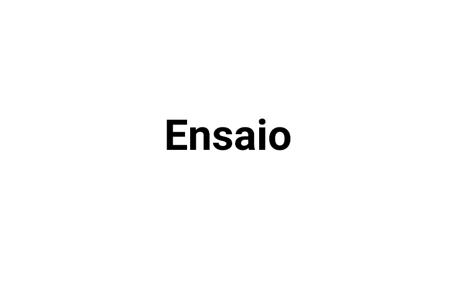 Ensaio